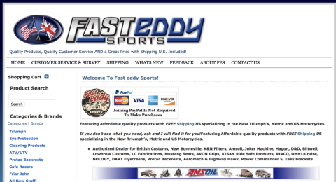Fast Eddy Sports Reviews