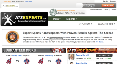 Expert Handicappers