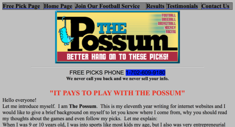 Possum Picks Reviews