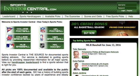 Sports Investor Central Reviews